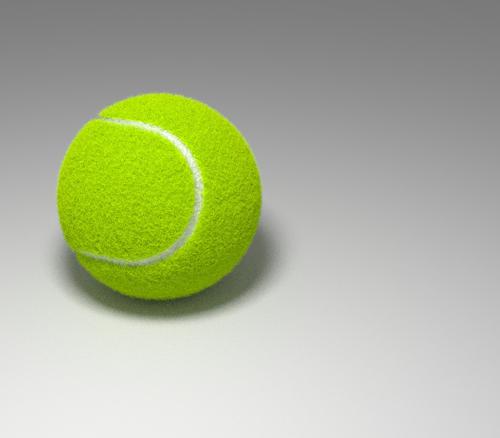 tennis ball in cycles preview image